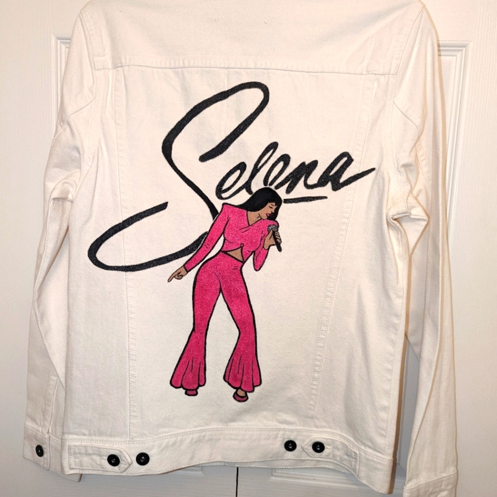 Women's Customized Selena Slim Fit Jean Jacket